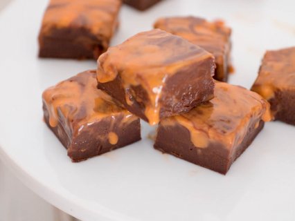 Easy Microwave Halloween Fudge