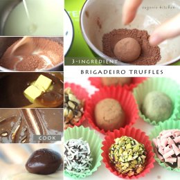 3-Ingredient Truffle Chocolate Recipe - Brigadeiro