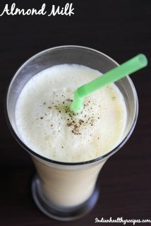 badam milk recipe for babies and kids