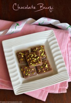 Chocolate Burfi Recipe