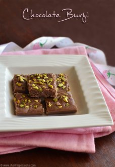 Chocolate Burfi Recipe