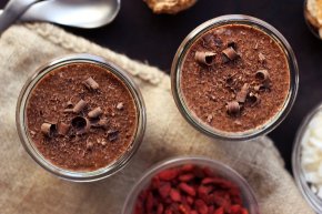 chocolate chia pudding