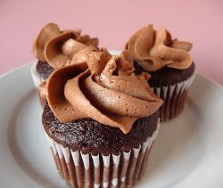 Chocolate Cupcakes with Chocolate Buttercream