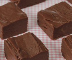 Chocolate Peanut Butter Fudge-using an old fashioned recipe