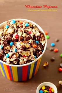 Chocolate Popcorn (pipoca de chocolate)