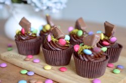 Dairy Milk cupcakes