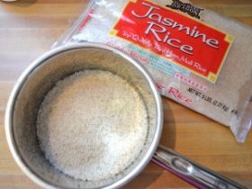 dry jasmine rice