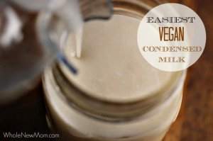 Easy Vegan Condensed Milk - Make it in a flash for all your vegan dessert needs!