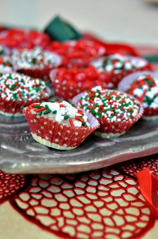 eggnog fudge balls