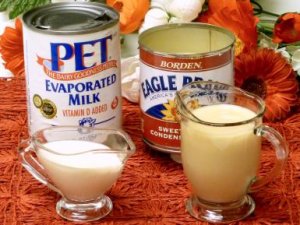 evaporated milk, sweetened condensed milk, cooking, tips, canned, can, recipes, receipts - © 2010 Peggy Trowbridge Filippone, licensed to About.com, Inc.