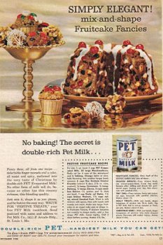 Family Weekly Magazine Recipe for Pet Cake