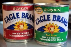 Fat Free and Regular Sweetened Condensed Milk