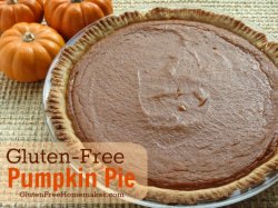 Gluten-Free, Dairy-Free Pumpkin Pie at The Gluten-Free Homemaker