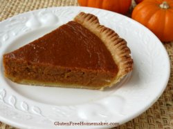 Gluten-Free, Dairy-Free Pumpkin Pie at The Gluten-Free Homemaker