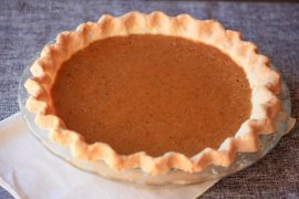 Gluten Free Pumpkin Pie