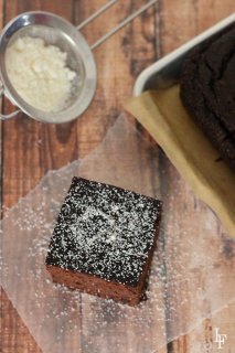 grain free, dairy free paleo chocolate cake recipe with mostly coconut flour. You won't believe the texture!