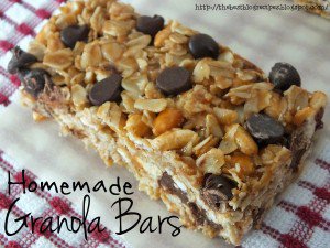 Homemade Granola Bars recipe from {The Best Blog Recipe}