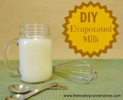 How to make homemade evaporated milk