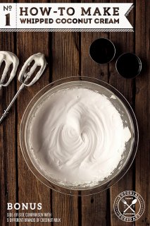 How-to Make Whipped Coconut Cream