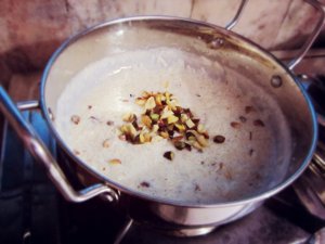 kheer rice pudding