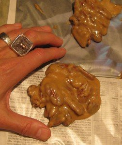 Large hand made pecan pralines