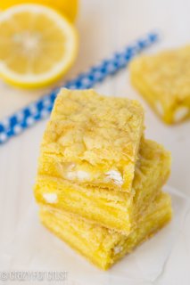 Lemon Gooey Bars | crazyforcrust.com | Hands down, these are my FAVORITE gooey bars of all time!