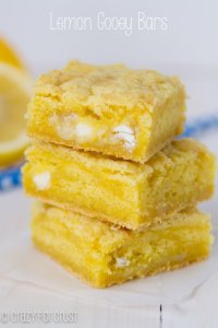 Lemon Gooey Bars | crazyforcrust.com | Hands down, these are my FAVORITE gooey bars of all time!