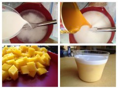 Make delicious Mango Pudding!
