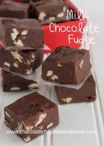 Milk Chocolate Fudge-smooth, creamy and easy to make!