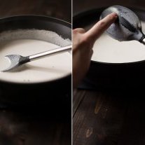 Non-Alcoholic Eggnog - Cooking