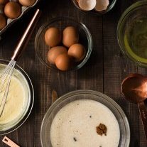 Non-Alcoholic Eggnog - Ingredients