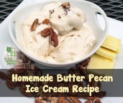 Nourishing Butter Pecan Ice Cream Recipe