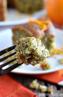 Orange Poppy Seed Cake - A Family Feast
