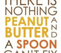 peanut butter solves everything