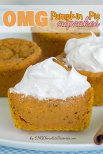 Pumpkin Pie Cupcakes