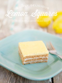 Simple and Delicious Lemon Squares