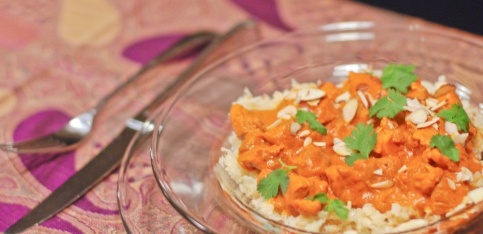 Butter Chicken recipe with coconut milk