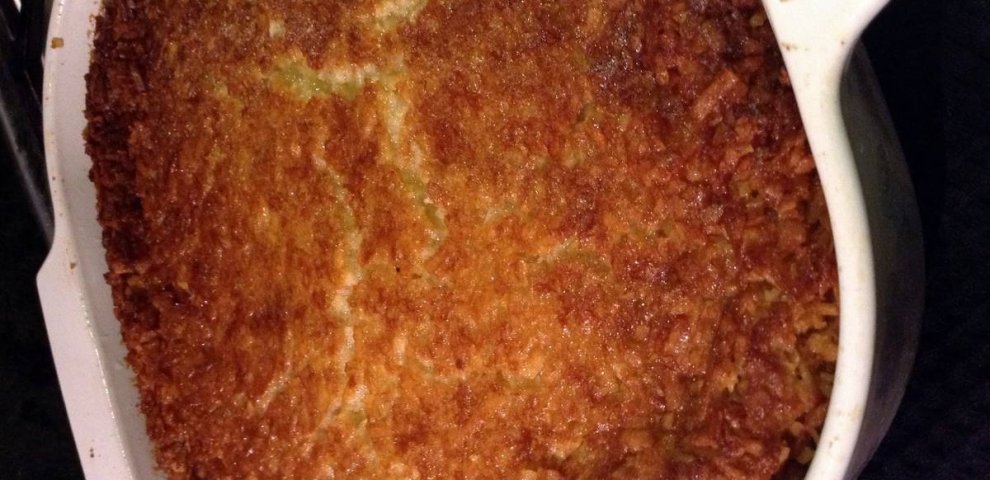 Butter Mochi recipe coconut milk