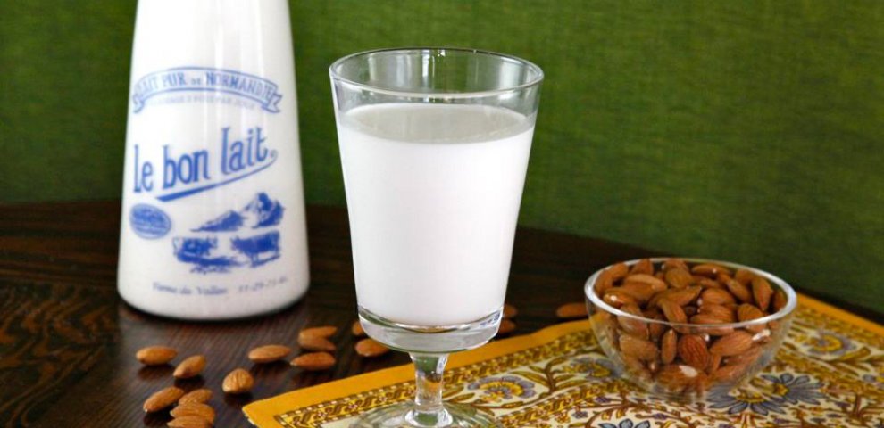 Cooking with almond milk recipe
