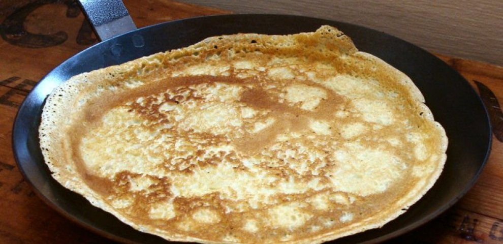 Crepes recipe with almond milk