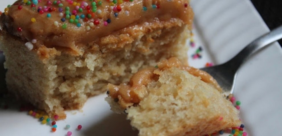 Eggless condensed milk cake recipe