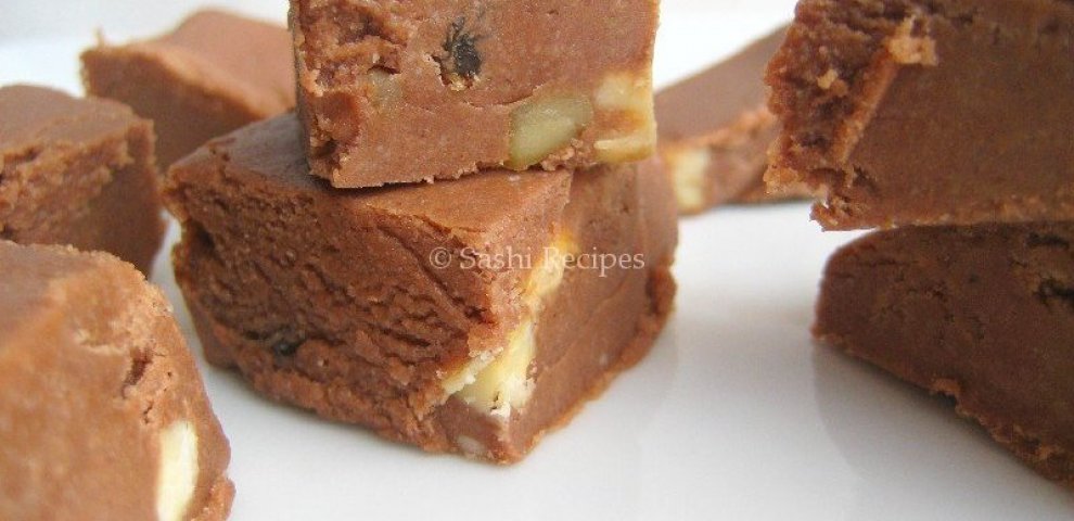 Recipe of milk chocolate
