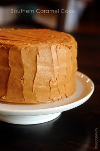 Southern Caramel Cake from addapinch.com #cake #recipe #desserts #caramel