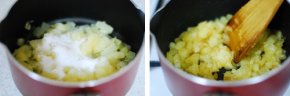 Step 1- sago Pineapple Pudding