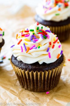 The most flavorful, moist chocolate cupcakes I've ever made!