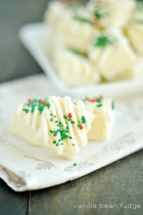 This Vanilla Bean fudge is as easy to make as it is gorgeous! Add it to your holiday cookie plate or serve it at a party.