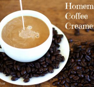 Almond milk coffee Creamer recipe