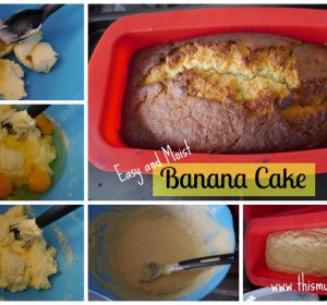 Banana cake recipe no milk