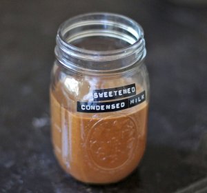 Caramel recipe using sweetened condensed milk