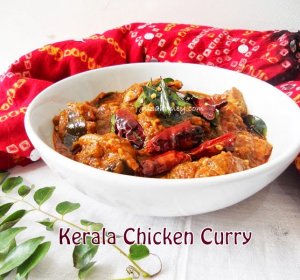 Chicken with coconut milk Indian recipe